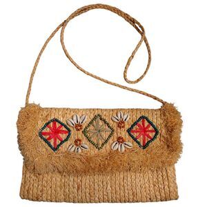 BujiBaja 'Roanoke' Seashell Crossbody / Shoulder Bag / Clutch, NWT